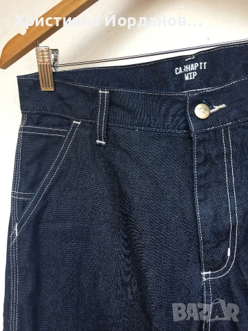 Carhartt wip дънки 31х32, като нови, снимка 2 - Дънки - 54328344