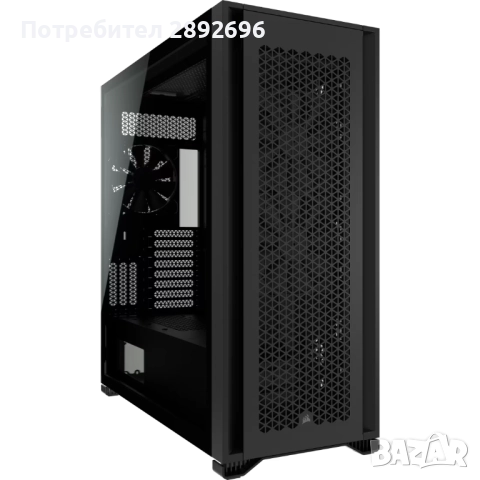 Компютърна кутия Corsair 7000D AIRFLOW Tempered Glass, Черен, НОВА
