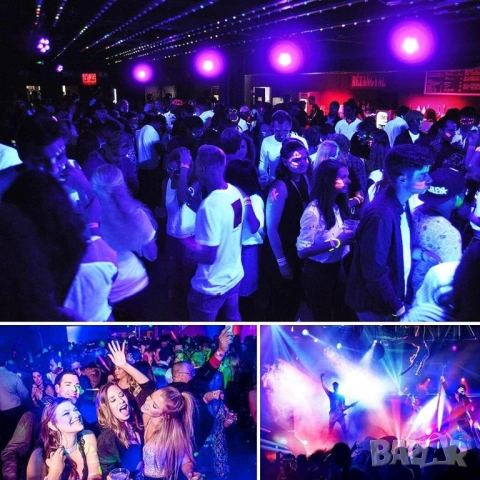 UV 36W крушка LED черна светлина E27 PAR38, снимка 3 - Лед осветление - 53877998