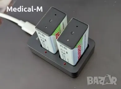 Зарядно за батерия 9в, снимка 3 - Друга електроника - 49544976