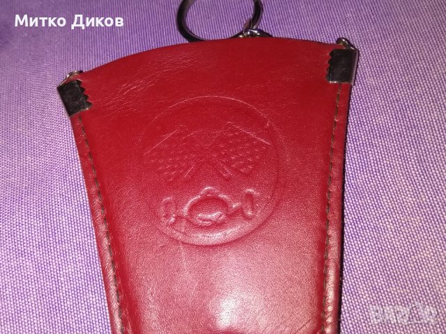 Калъвче за ключове ново естествена кожа старт флагчета Формула -1, снимка 2 - Портфейли, портмонета - 42169957