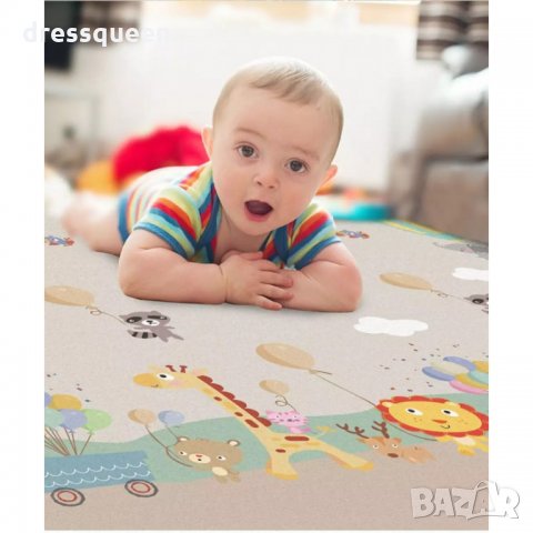 3299 Термоизолираща подложка за пълзене и игра 180х200х1 см, снимка 3 - Други стоки за дома - 34912583