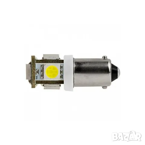 LED крушки BA9S 12V 6000K 2 броя за габарити, снимка 2 - Аксесоари и консумативи - 55865112