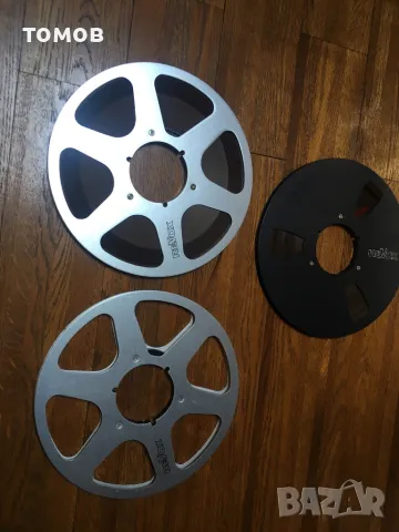 Алуминиеви метални Ролки 26,5 см магнетофон REVOX AGFA