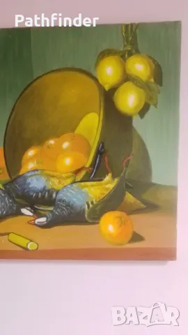 Красива картина. Масло върху платно. Белгия, снимка 5 - Картини - 44688161