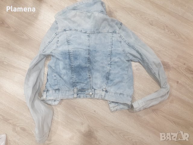 Дамско дънково яке, снимка 2 - Якета - 42237892
