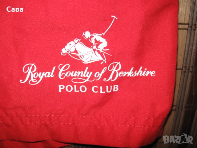 Шорти/бански ROYAL POLO CLUB   мъжки,Л-ХЛ /червен,черен/, снимка 6 - Спортни дрехи, екипи - 37812661