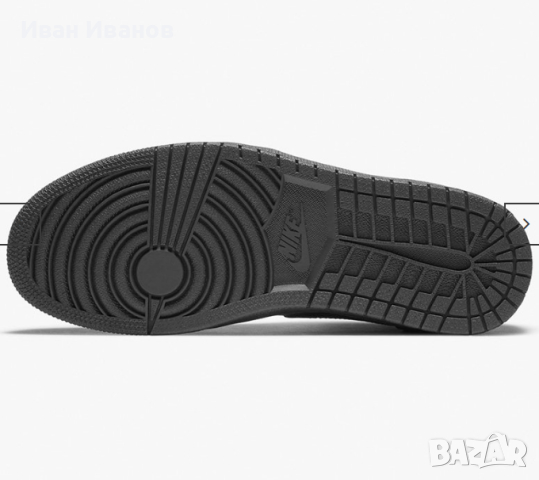  NIKE AIR JORDAN 1 MID  оригинални кецове/ маратонки номер 42 ,5 -43, снимка 6 - Маратонки - 44602046