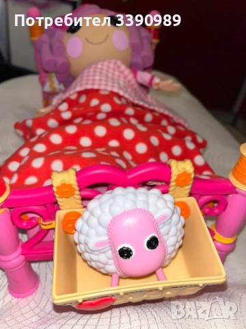 Голяма кукла Лалалупси с легло и аксесоари Lalaloopsy 78лв., снимка 7 - Кукли - 52187175