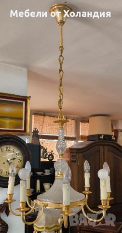 френски полилей d'Albret crystal, снимка 2 - Полилеи - 54078891