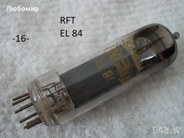 Радиолампи EF / EL - списък, снимка 11 - Друга електроника - 51157020