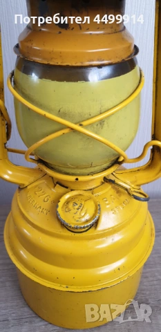 Фенер Feuerhand Storm 276 Baby Special жълт, снимка 3 - Антикварни и старинни предмети - 53965190