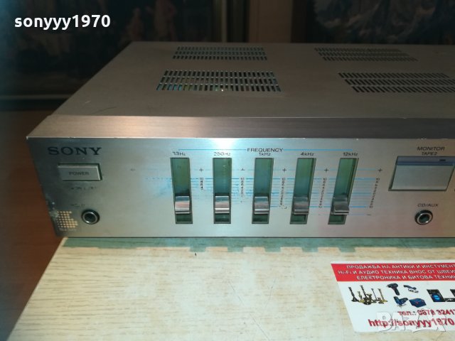 sony stereo amplifier-made in japan & 2002211021, снимка 6 - Ресийвъри, усилватели, смесителни пултове - 31884426