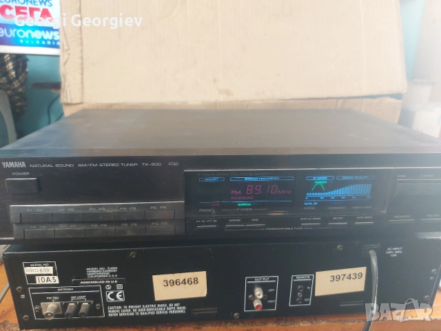 Тунер Ямаха тх 500, снимка 5 - Ресийвъри, усилватели, смесителни пултове - 53980585