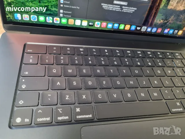 Лаптоп Apple Macbook Air 15" 2025, M4, 16GB RAM, 512 GB Гaранция!!!, снимка 14 - Лаптопи за работа - 56105238