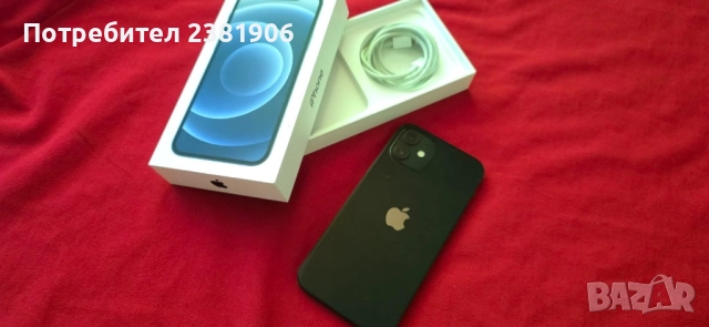 iPhone 12 Black 64GB 79% battery ПЪЛЕН КОМПЛЕКТ, снимка 5 - Apple iPhone - 52073533