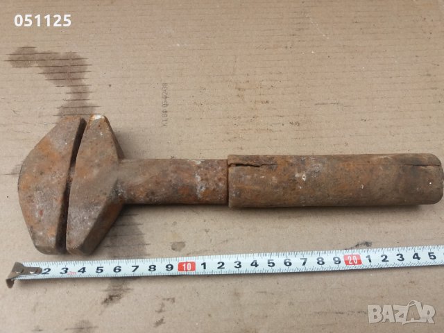 немски ръчен гаечен ключ - навиващ се , снимка 2 - Антикварни и старинни предмети - 31251113