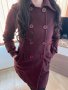 Палто цвят бордо, Radeks, размер М, снимка 4