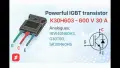 Транзистор K30H603 HKW30N60H3 IGBT TO-247, снимка 4