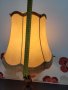  НАМАЛЕНА Настолна лампа с шапка от естествена кожа , снимка 15