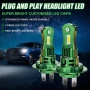 LED крушки за основен фар H7 plug and play - +300%, снимка 2