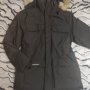 НОВО зимно мъжко яке, тип парка с пух и пера и качулка (Л), снимка 3