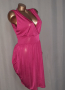 SOAKED L Розова еластична рокля , снимка 3
