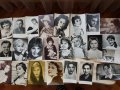 Стари картички на певци и актьори от  60те годинии-50 броя, снимка 1 - Филателия - 35530607