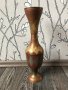 Месингова индийска ваза, снимка 1 - Антикварни и старинни предмети - 36630024