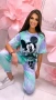 Mickey Mouse Дамски Спортен Комплект Тениска И Долнище🔝Дамски Спортен Екип Мики Маус Код A1345, снимка 2