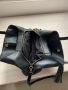 Черна кожена чанта Paolo Boticelli, снимка 3