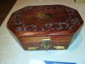 КУТИЯ ОТ ЕКЗОТИНО ДЪРВО С ЗЛАТНИ СЛОНЧЕТА 0403231849, снимка 8