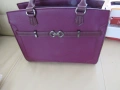 Нова лилава дамска чанта, снимка 1