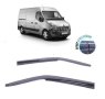 Ветробрани Черни Външни за Рено Renault Master 2010 - 2020 Предни Комплект 2 броя