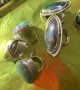 Уникални сребърни пръстени с естествени камъни, снимка 5