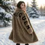 Стилно Дамско Плюшено Палто Код Roni-19, снимка 1