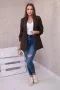 Елегантно дамско сако с ревери, 14цвята, снимка 11