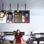 Таванна стойка за телевизор ETHU с регулируема височина и завъртане на 360°, снимка 5