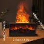2024USB Захранван 3в1 Лампа,Ароматизатор и Овлажнител-Дизайн на Камина,дист.управление, снимка 5