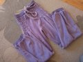 Детско лилавко долнище кадифе, снимка 2
