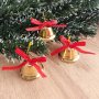 4158 Играчки за елха Коледни камбанки, 6 броя, снимка 2