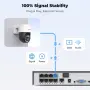 Комплект 4K за видеонаблюдение 8MP камери NVR, снимка 4