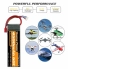 Батерия за RC модели 22.2V, 4500mAh, радиоуправляеми лодки, дрон, коли Li-Polymer, снимка 1