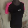 Тениска в черно и цикламено за спорт - 9,00лв., снимка 2