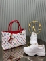 Louis Vuitton Комплект Дамски Маратонки + Чанта - Налични Различни Модели Код SK380, снимка 6