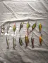 Комплект 13 бр. воблери – Rapala, Salmo, Halco RMG P50, Frenzy, снимка 1