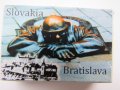 Колекционерски кибрит-магнит от Братислава, Словакия-9, снимка 3