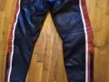Мотоциклетни мото панталон №46 естествена кожа като нови 90см дължина и ханш 41см, снимка 13