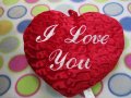 Плюшена играчка сърце, снимка 1 - Романтични подаръци - 44350837