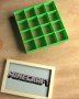 Квадрат квадрати решетка квадратчета каре пластмасов резец форма minecraft майнкрафт фондан декор, снимка 1 - Форми - 40114288